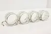 Set of 7 Antique Victorian Silverplate Cup Holders (9)