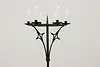 Gothic Design Vintage Wrought Iron 6 Candle Floor Stand (2)