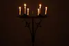 Gothic Design Vintage Wrought Iron 6 Candle Floor Stand (3)