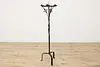 Gothic Design Vintage Wrought Iron 6 Candle Floor Stand (7)