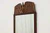 Georgian Vintage Mahogany & Gilt Hall Mirror 40.5" (5)