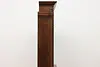 Classical Antique Carved Oak Bookcase Display or Bar, Lund (21)