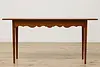 Colonial Vintage Cherry 5' Hall or Sofa Console by Antiquity (11)