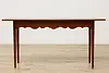 Colonial Vintage Cherry 5' Hall or Sofa Console by Antiquity (4)