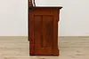 Victorian Antique Carved Birch 3 Pc Full Size Bedroom Set (25)