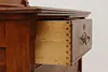 Victorian Antique Carved Birch 3 Pc Full Size Bedroom Set (26)