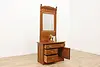 Victorian Antique Carved Birch 3 Pc Full Size Bedroom Set (30)