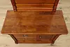 Victorian Antique Carved Birch 3 Pc Full Size Bedroom Set (32)