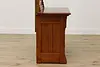 Victorian Antique Carved Birch 3 Pc Full Size Bedroom Set (40)