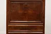 Biedermeier Empire Antique Drop Front Walnut Secretary Desk (14)