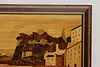 Capri Italy Shore Original Marquetry Wall Plaque 29.5" (5)