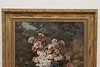 Garden Roses Vintage Original Oil Painting, Signed 61" (4)