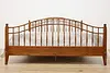 Traditional Vintage Birch King Size Bed, Ethan Allen (6)