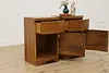 Pair Midcentury Modern Vintage Walnut Nightstands End Tables (3)