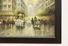 Paris Boulevard Vintage Original Oil Painting Signed 55" (7)