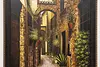 Street Scene in Orte Italy Vintage Original Oil Painting 80" (6)