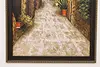 Street Scene in Orte Italy Vintage Original Oil Painting 80" (7)