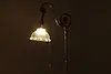 Victorian Antique Brass Chairside Bridge Floor Reading Lamp (3)