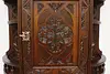 Victorian Antique Carved Jewelry Chest Medicine Cabinet (9)