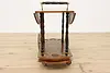 Italian Marquetry Vintage Rolling Tea, Bar or Dessert Cart (12)