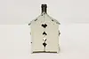 Victorian Antique Painted Cast Iron Coin Bank House (5)