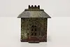 Traditional Antique Painted Cast Iron "Bank" Coin Bank (3)