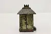 Traditional Antique Painted Cast Iron "Bank" Coin Bank (6)