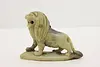 Chinese Hand Carved Soapstone Roaring Lion Sculpture (3)