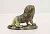 Chinese Hand Carved Soapstone Roaring Lion Sculpture (5)