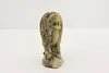 Chinese Hand Carved Soapstone Roaring Lion Sculpture (6)