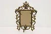 Victorian Antique Ornate Cast Iron Tabletop Picture Frame (6)