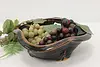 Glazed Art Pottery Vintage Centerpiece Bowl, Mackenzie (3)