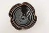 Glazed Art Pottery Vintage Flower Shape Bowl, Mackenzie (7)