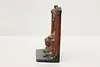 Guardian Lion Antique Painted Cast Iron Bookend (5)