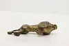 Brass Vintage Roaring Lion Sculpture (8)