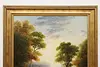 Country Sunset Vintage Original Oil Painting Humphrey 84.5" (3)