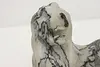 Carved Marble Statue Vintage Lion Sculpture (3)