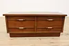 Midcentury Modern Vintage Walnut Cedar Chest or Trunk Lane (7)