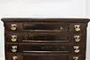 Victorian Antique General Store Jewelry Chest Spool Cabinet (8)