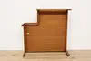 Midcentury Modern Vintage Teak Corner Coffee Table, Stuart (11)