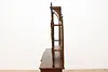 Art Nouveau Antique Carved Mahogany Etagere Display or Bar (11)