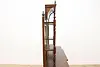 Art Nouveau Antique Carved Mahogany Etagere Display or Bar (15)