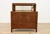 Arts & Crafts Mission Oak Antique Buffet, Sideboard or Bar (2)