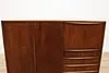 Midcentury Modern Vintage Rosewood Bar Cabinet or Sideboard (11)