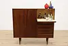 Midcentury Modern Vintage Rosewood Bar Cabinet or Sideboard (4)