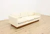 Midcentury Modern Vintage Danish Sofa or Couch, Teak Base (3)