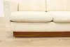 Midcentury Modern Vintage Danish Sofa or Couch, Teak Base (9)