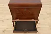 Georgian Vintage Mahogany Silver or Jewelry Chest, Hickory (9)