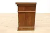 Renaissance Vintage Oak TV, Hall Console Back Bar Sideboard (11)