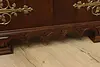 Renaissance Vintage Oak Dutch TV Hall Console (15)